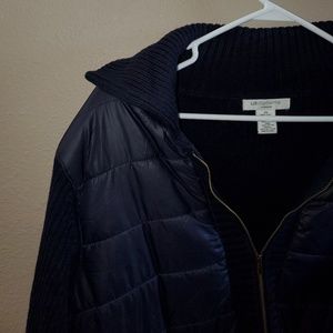 Women's Plus 3X Liz Claiborne Sweater Jacket